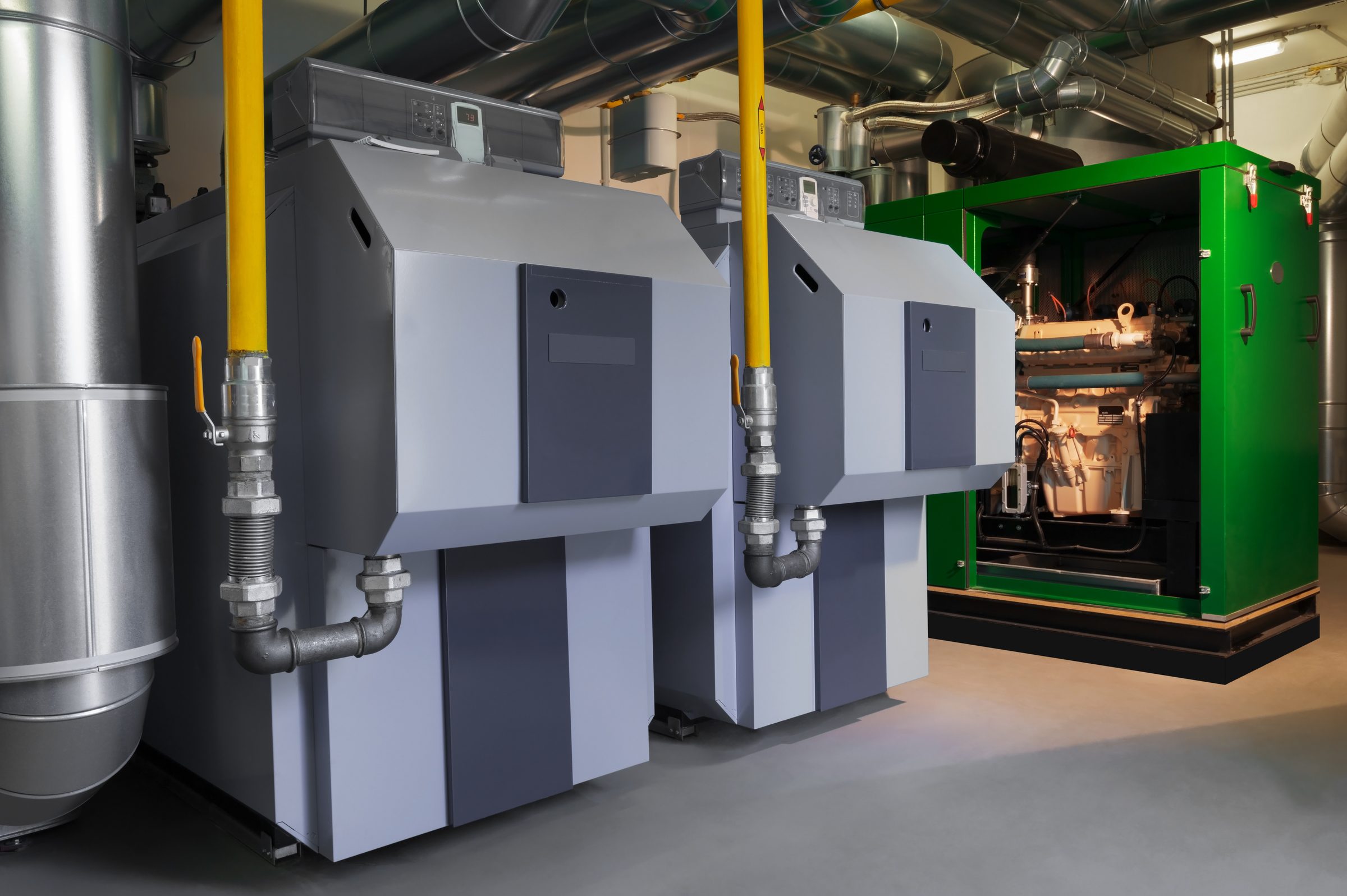 Energie- und Gebäudetechnik Anlage